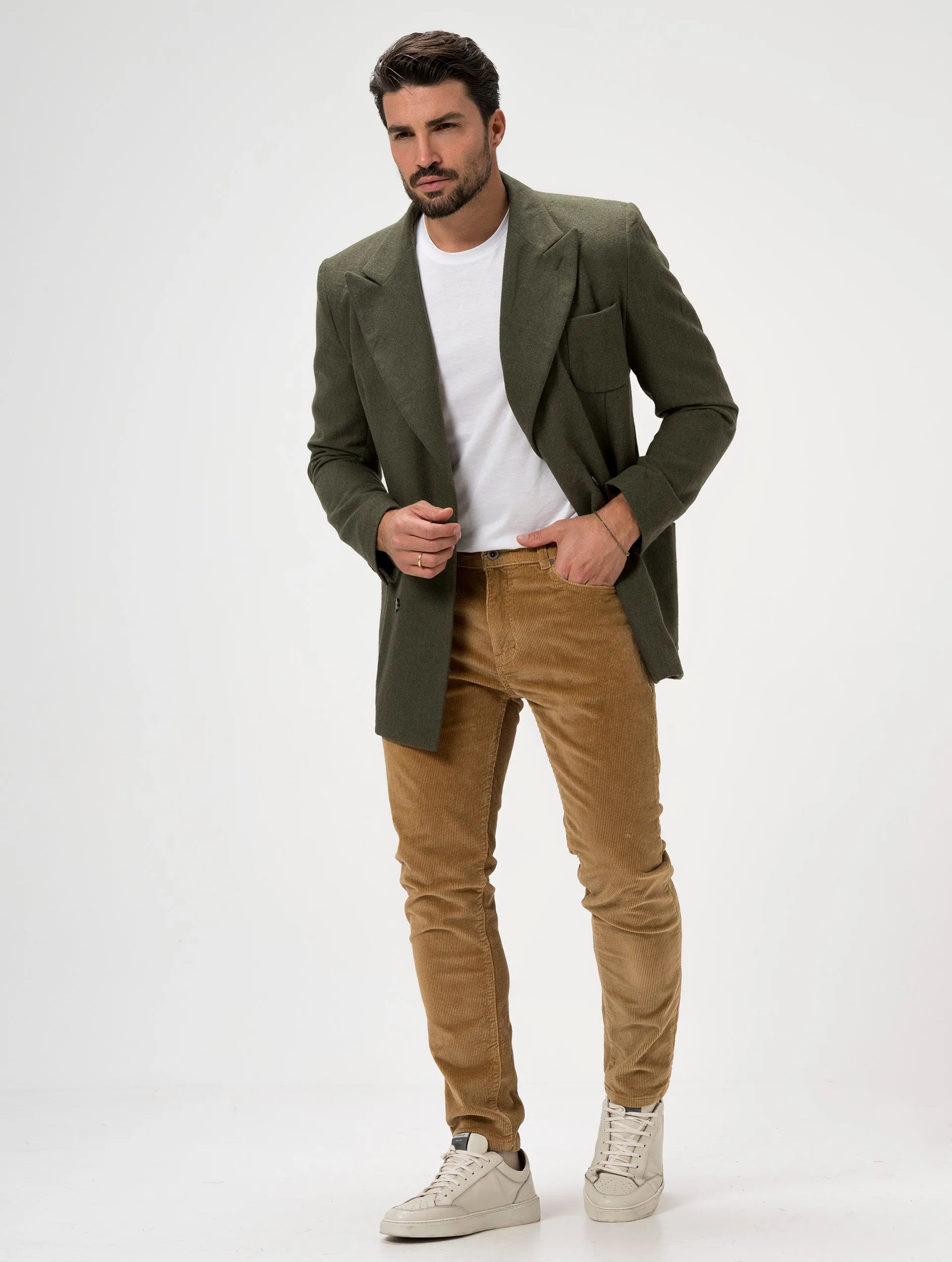 1983 VELVET PANTS IN BEIGE