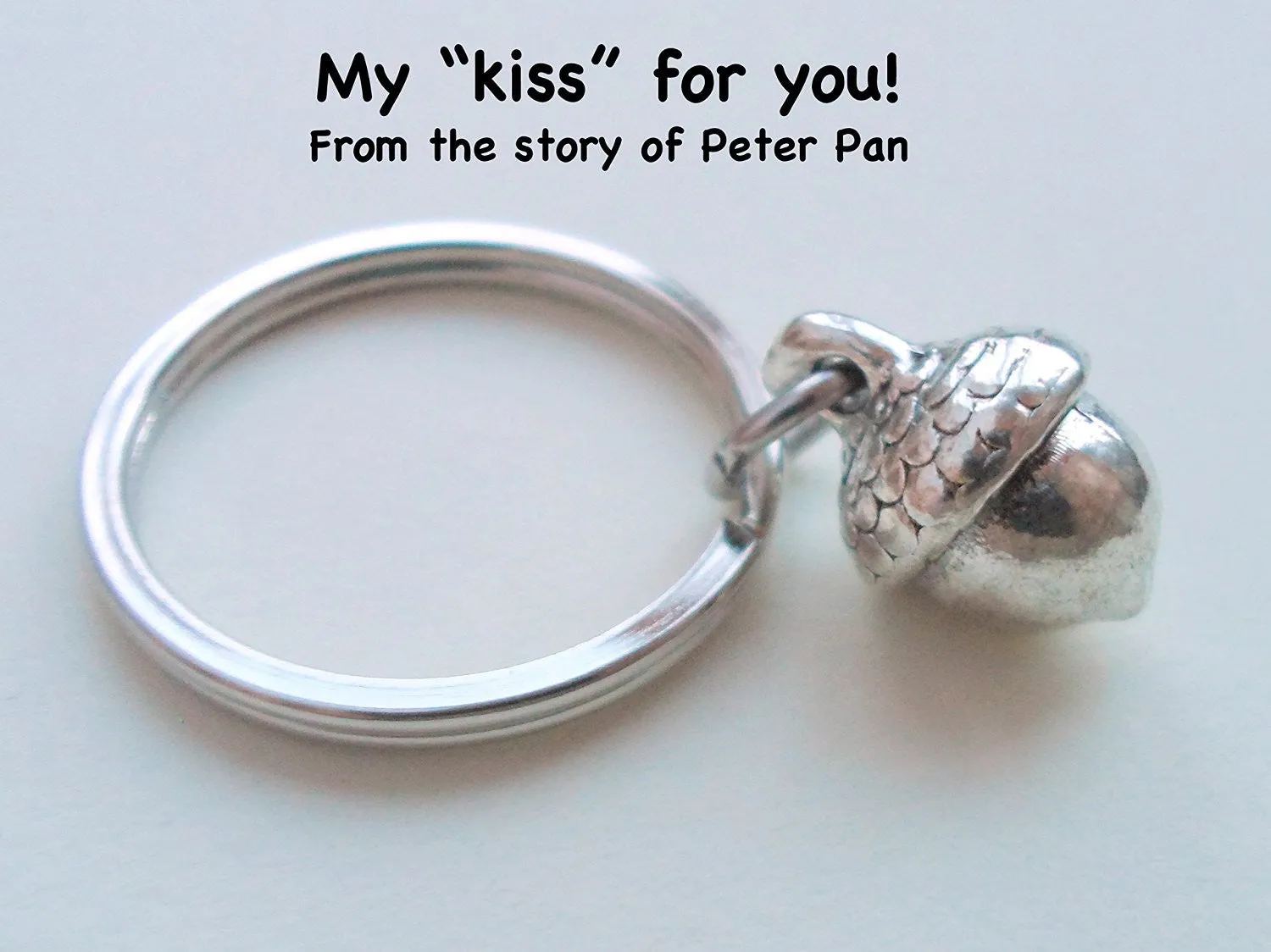 Acorn Keychain - Peter Pan's Kiss