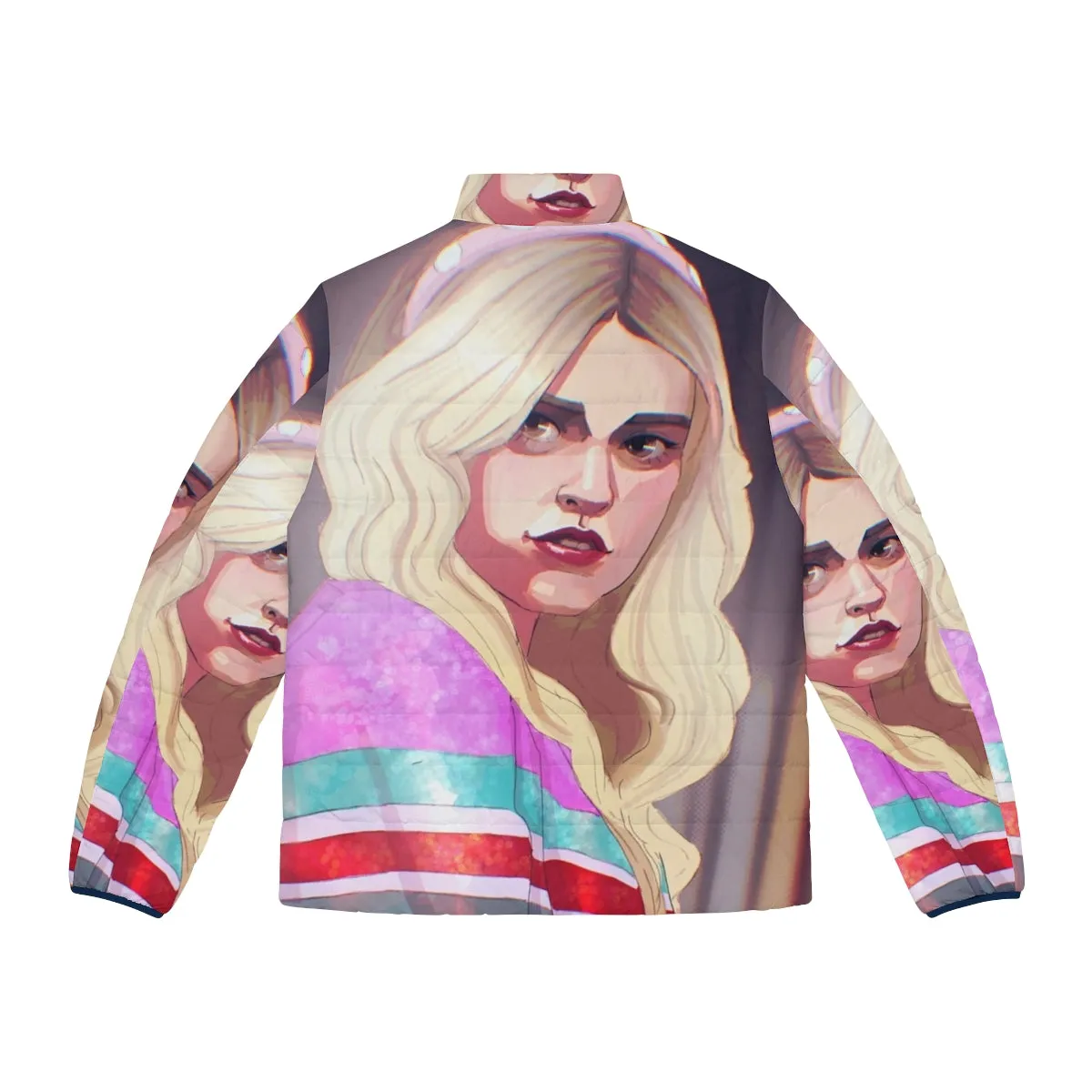 Aimee Gibbs Sex Education Season 3 Puffer Jacket - Officially Licensed Fanart