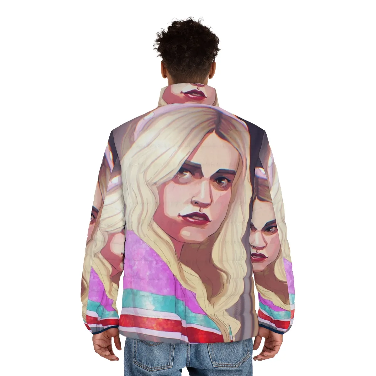 Aimee Gibbs Sex Education Season 3 Puffer Jacket - Officially Licensed Fanart