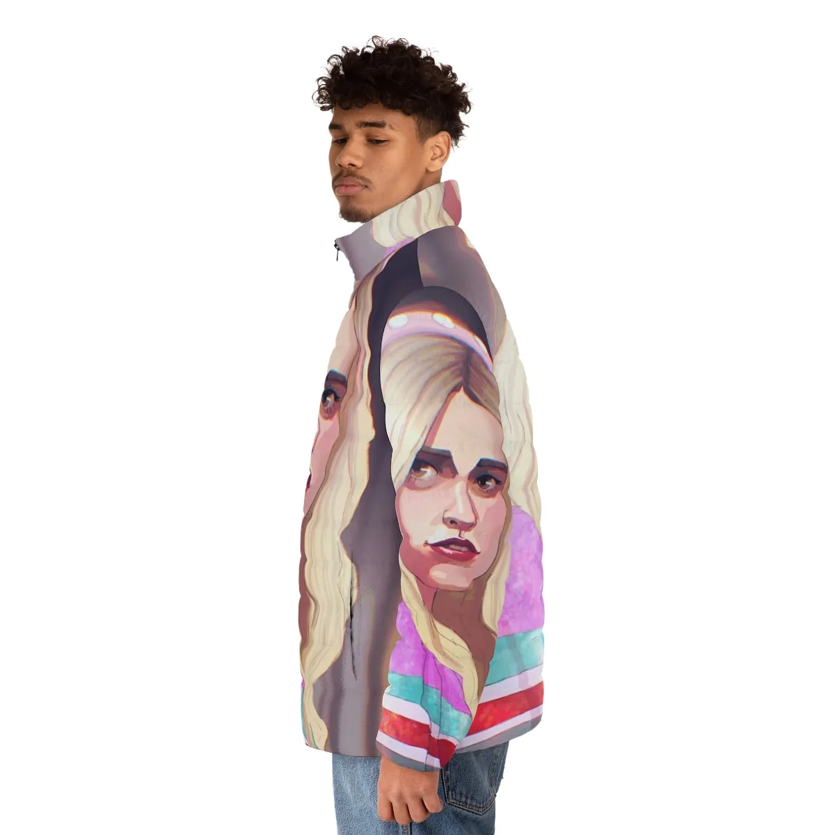 Aimee Gibbs Sex Education Season 3 Puffer Jacket - Officially Licensed Fanart