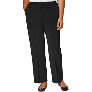 Alfred Dunner Womens Plus Comfort Waist Classic Fit Corduroy Pants