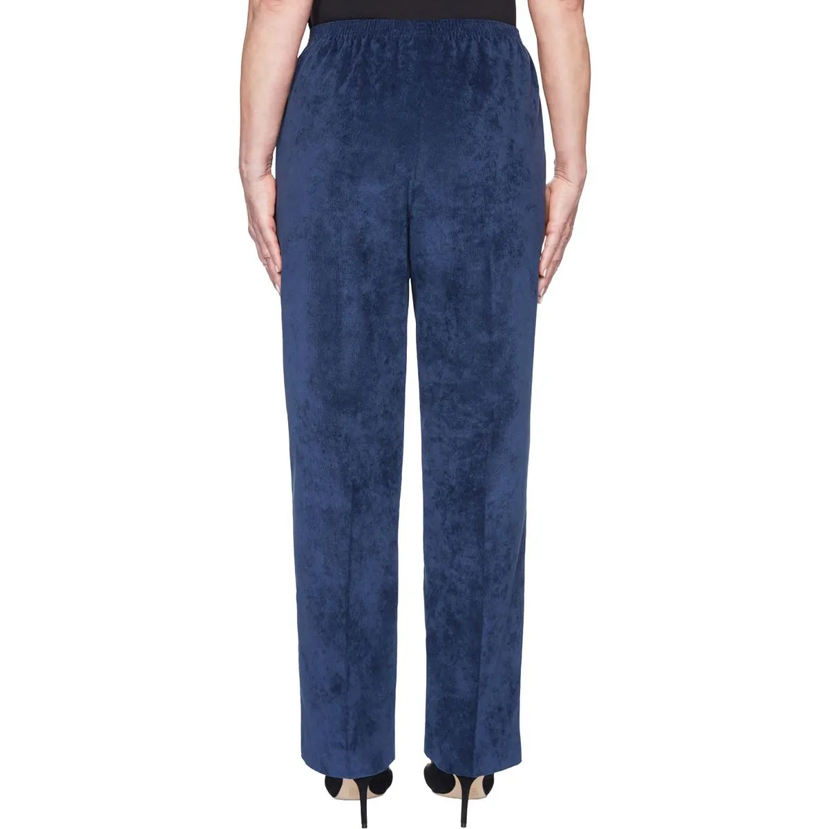 Alfred Dunner Womens Plus Comfort Waist Classic Fit Corduroy Pants