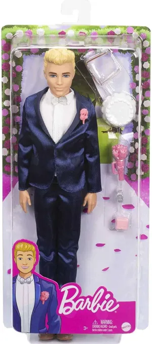 Barbie Fairytale Groom Doll GTF36