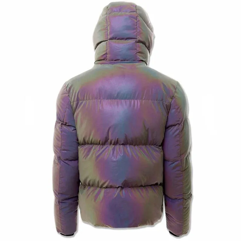 Blocked Puffer Jacket(Iridescent) - JC91542MKIRID