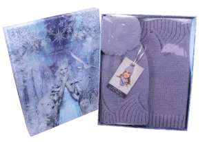 Brandwell Cosy Knit Hat & Cowl Set - Lavender