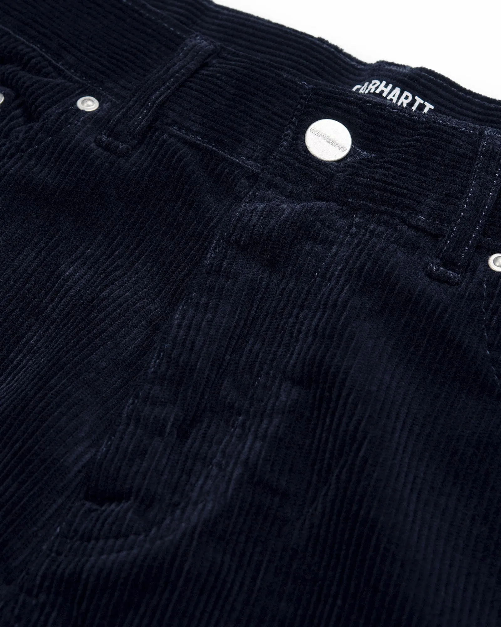 Carhartt WIP Newel Pant Relaxed Tapered Mens Cords - Dark Navy Rinsed