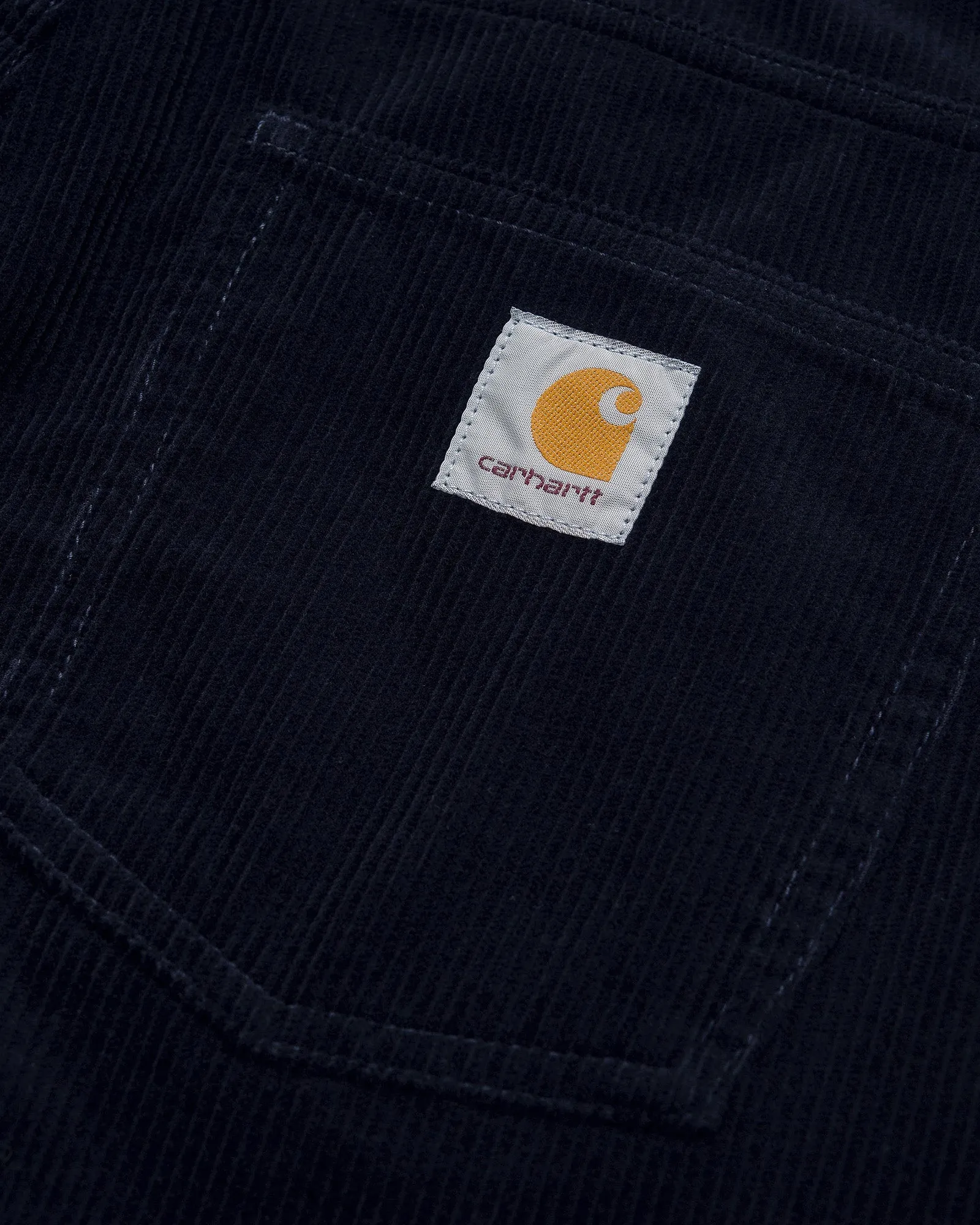 Carhartt WIP Newel Pant Relaxed Tapered Mens Cords - Dark Navy Rinsed