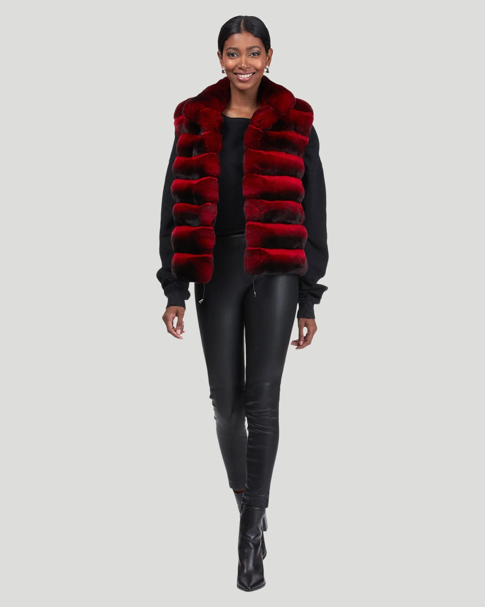 Classic Chinchilla Fur Vest