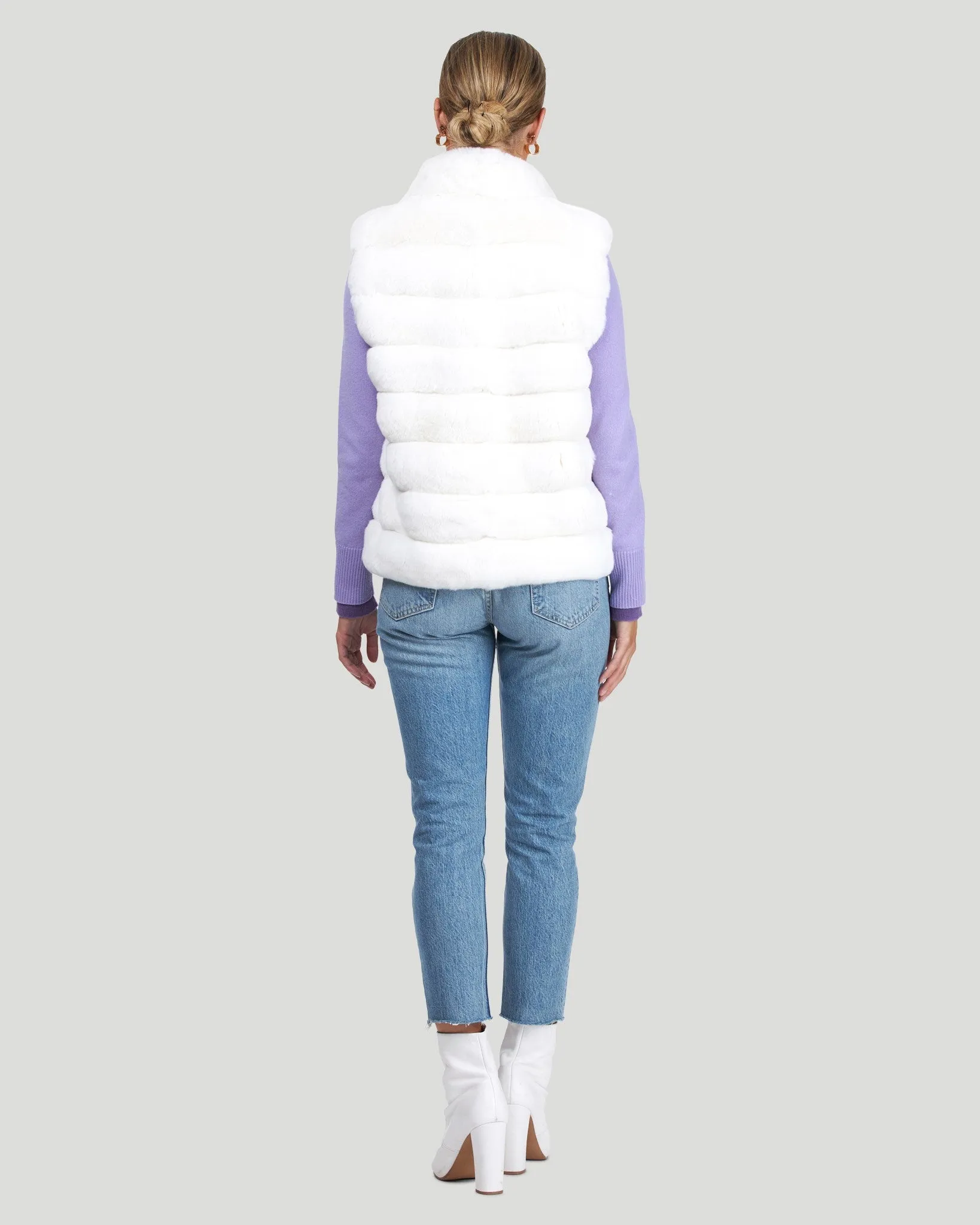 Classic Chinchilla Fur Vest