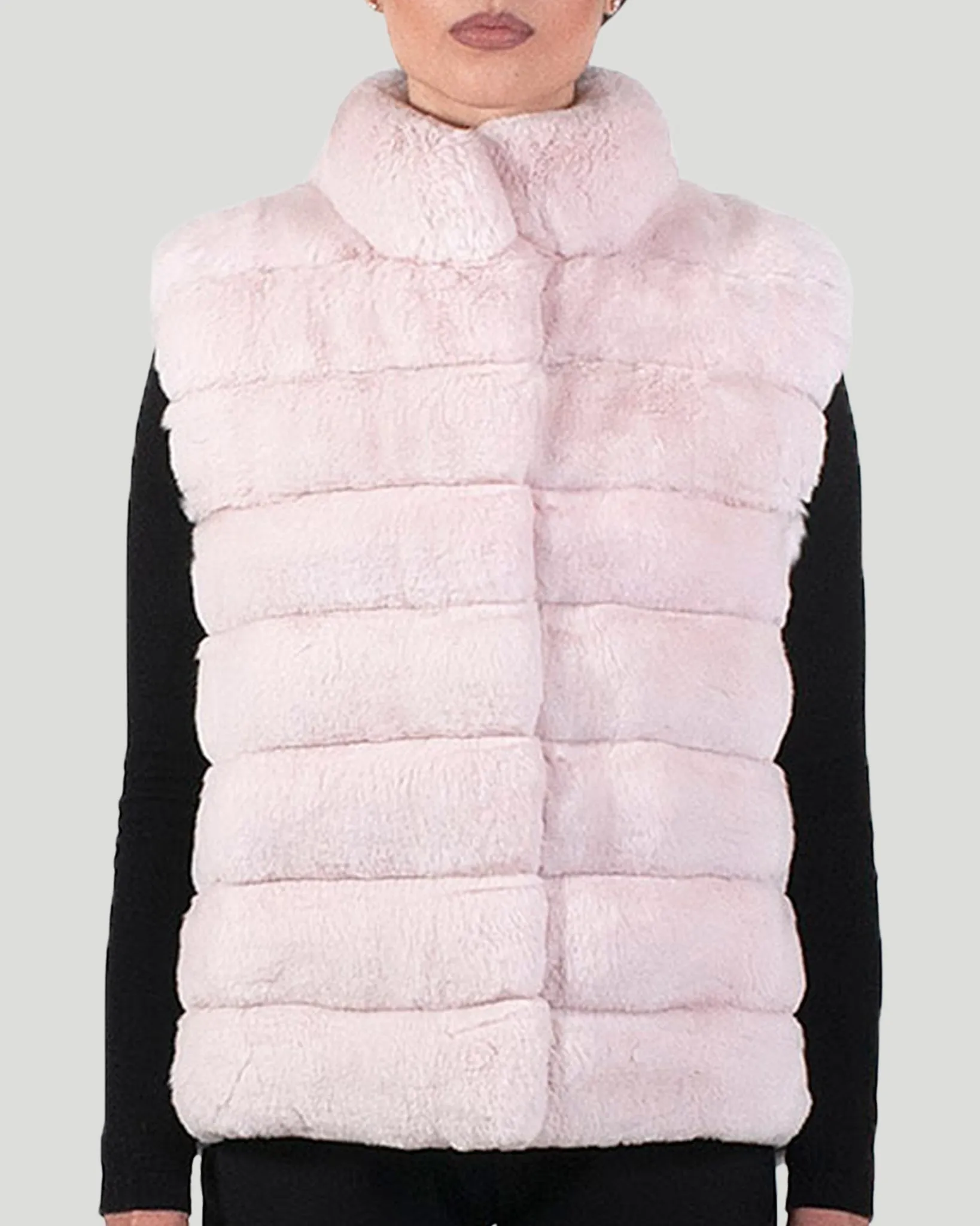 Classic Chinchilla Fur Vest