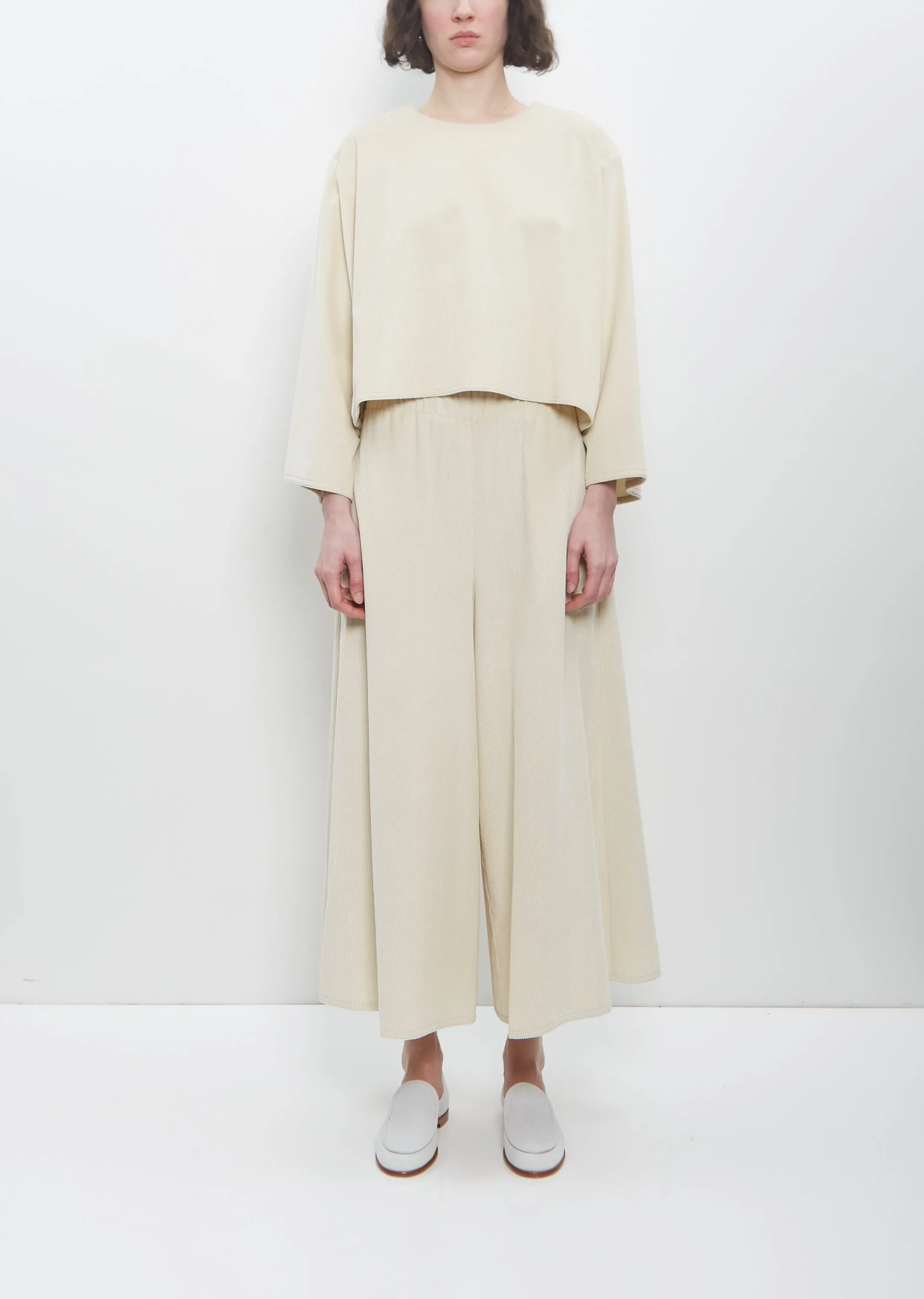Corduroy Gaucho Pants