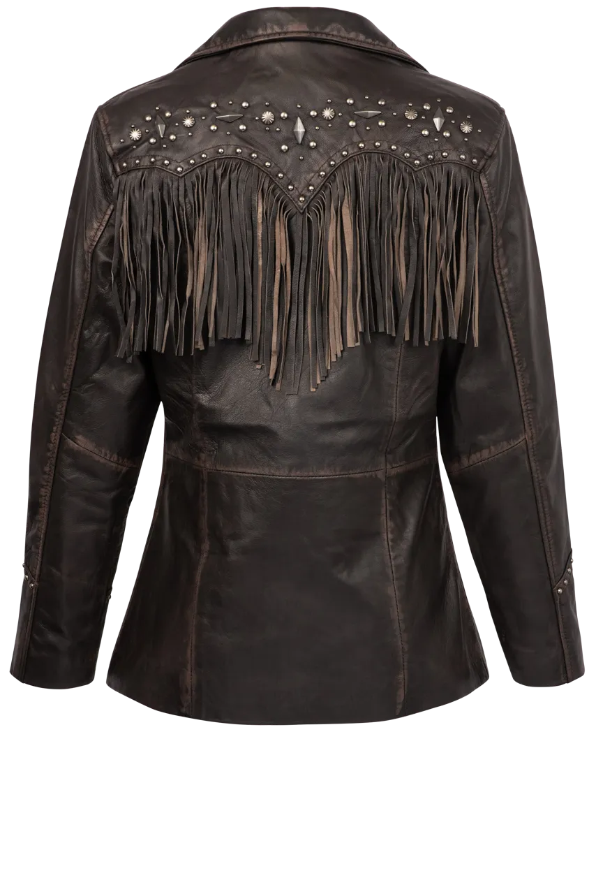 Cripple Creek Fringe Blazer