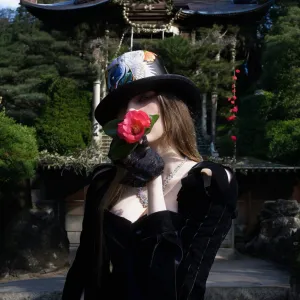 Custom Kimono Top Hat