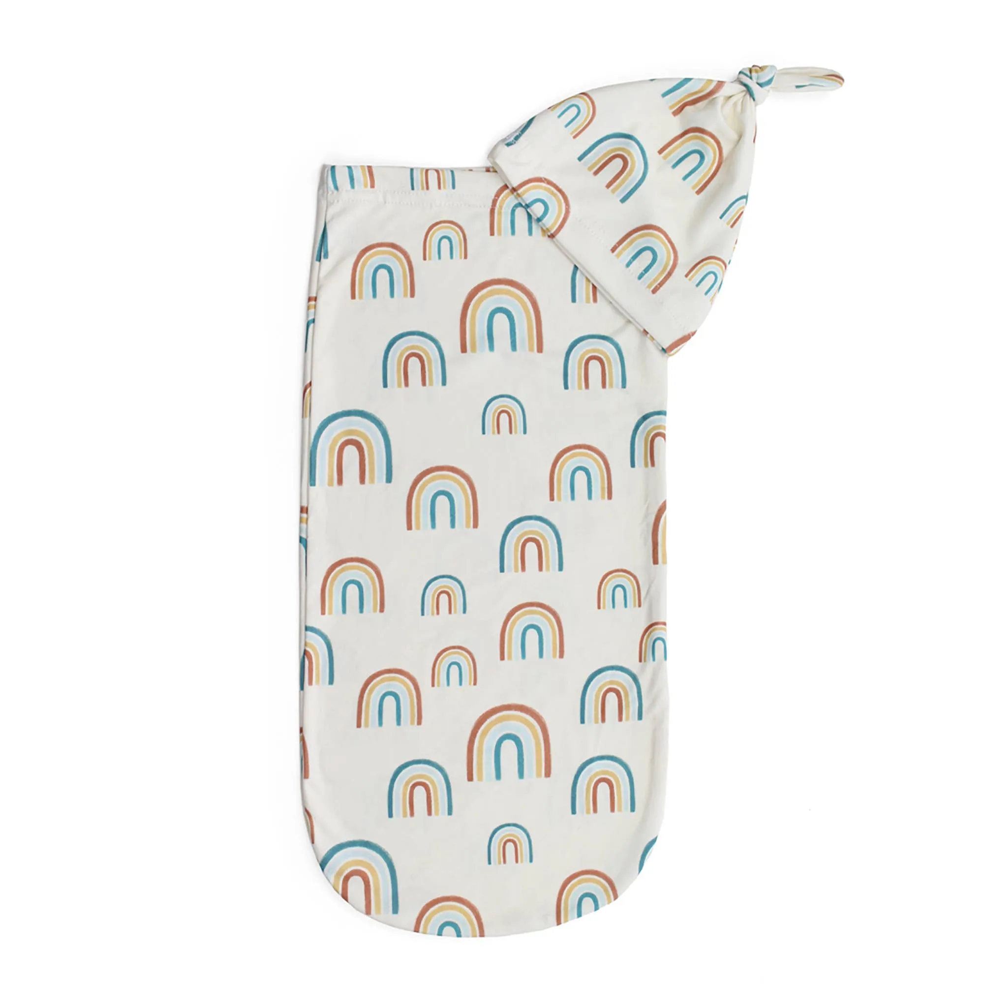 Cutie Cocoon™ Matching Cocoon & Hat Sets: Over the Rainbow