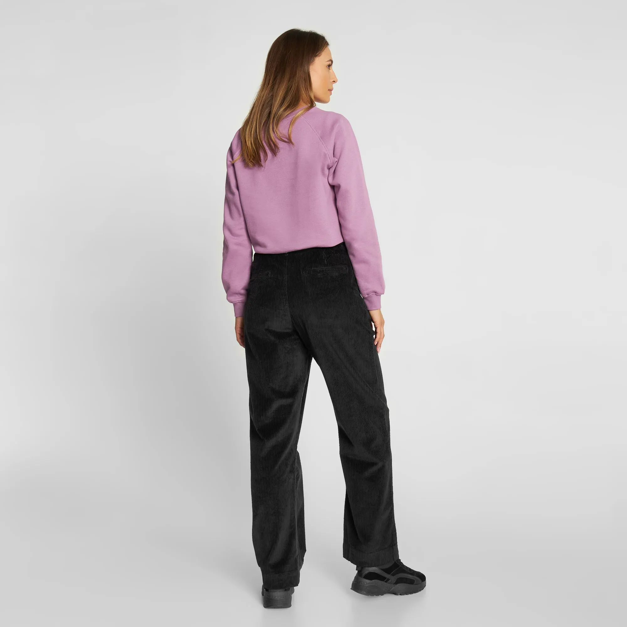 Dedicated Pants Uddevalla Corduroy Black