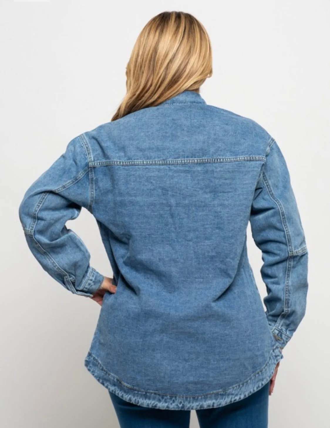 Denim Shacket