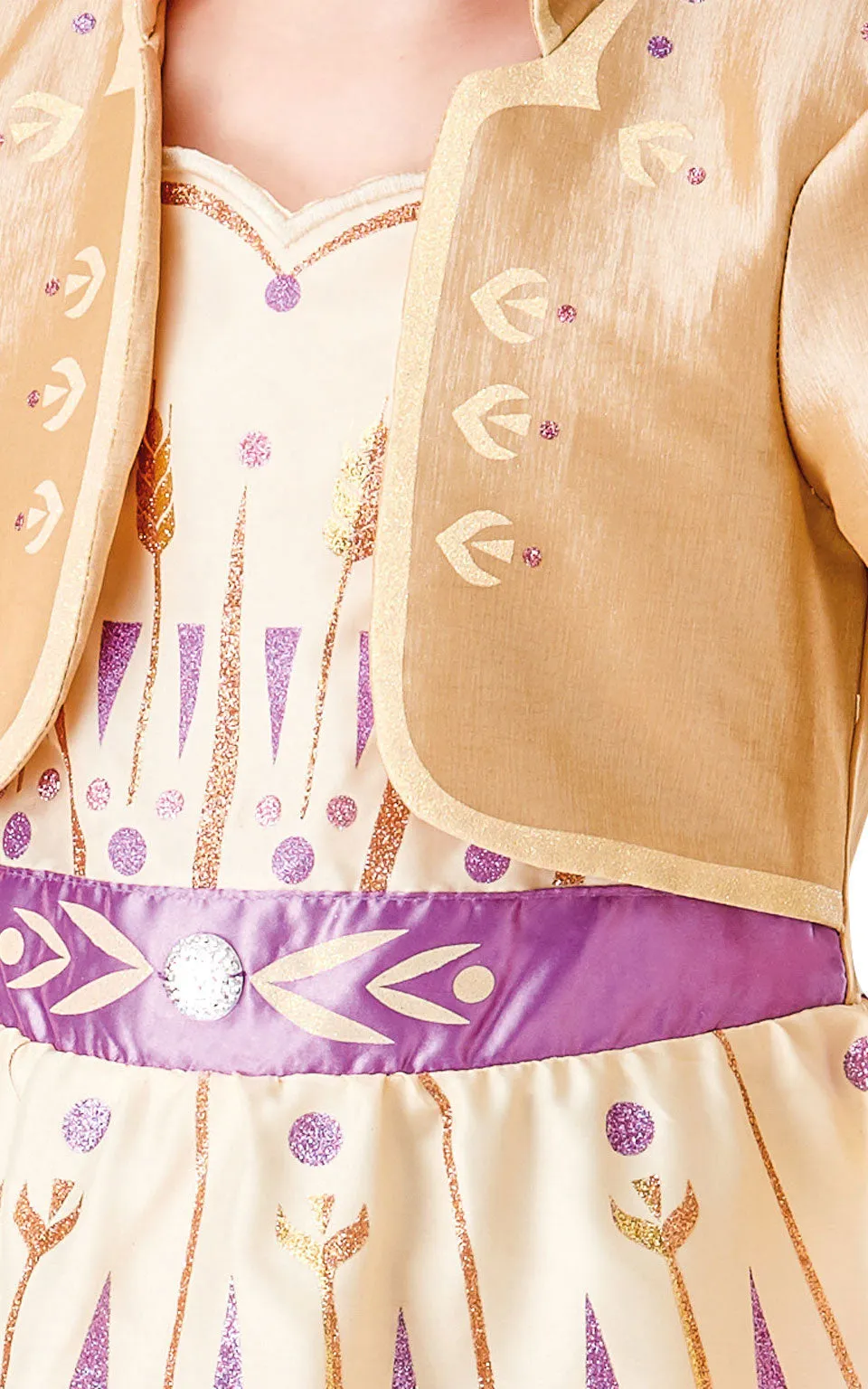 Disney Frozen Girls Anna Prologue Dress Costume