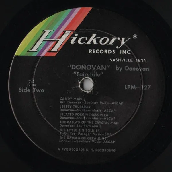 Donovan - Fairytale (LP, Album, Mono) (VG)