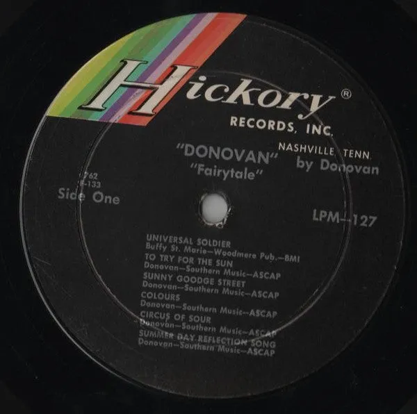 Donovan - Fairytale (LP, Album, Mono) (VG)