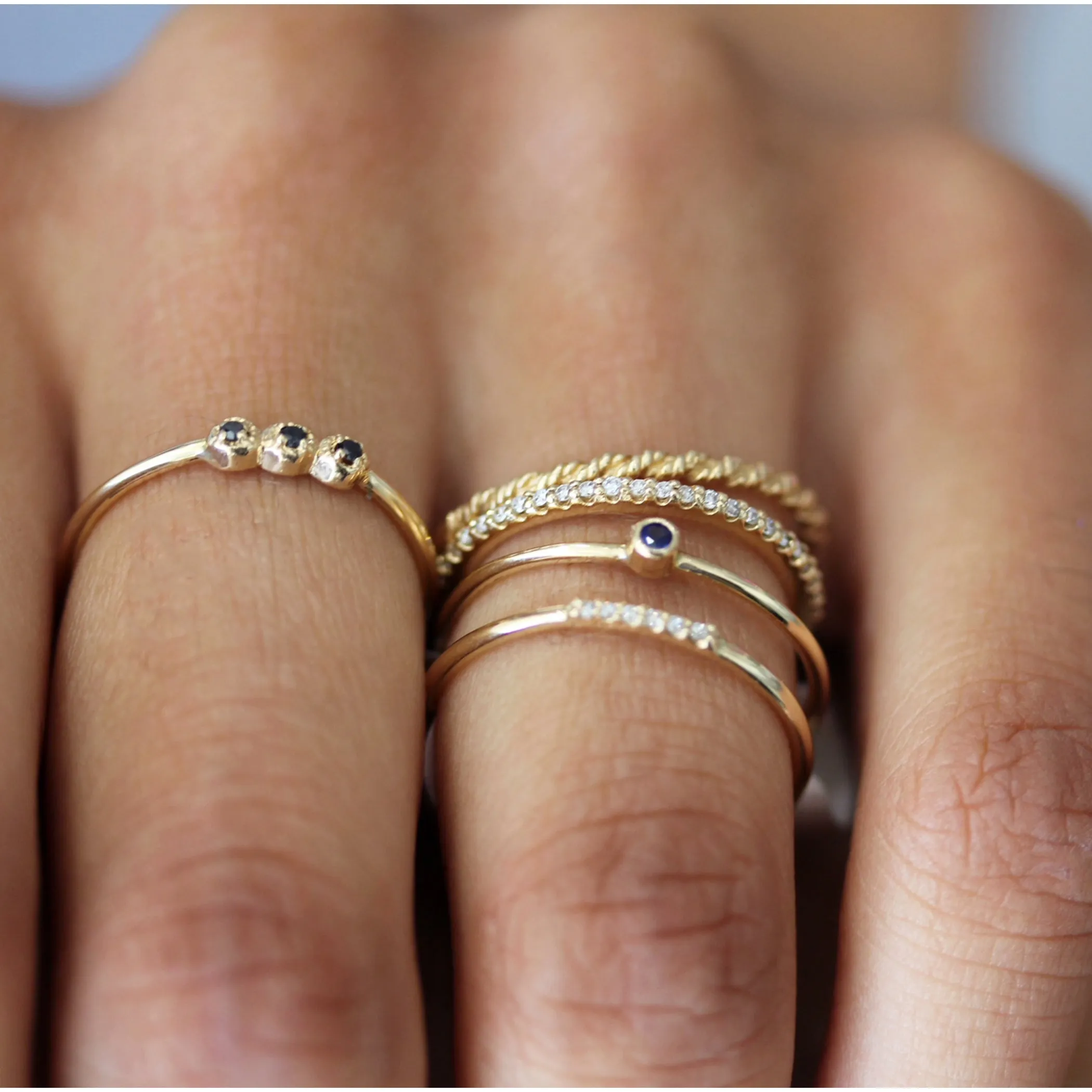 FAIRYTALE DIAMOND PAVE BAND