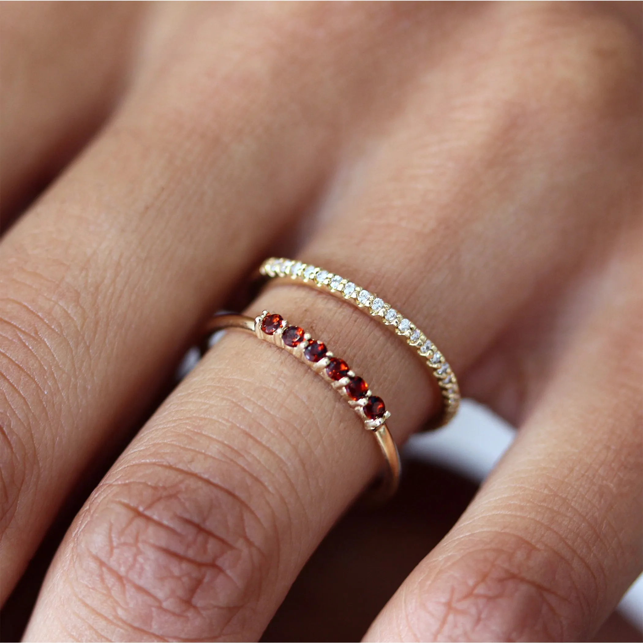 FAIRYTALE DIAMOND PAVE BAND