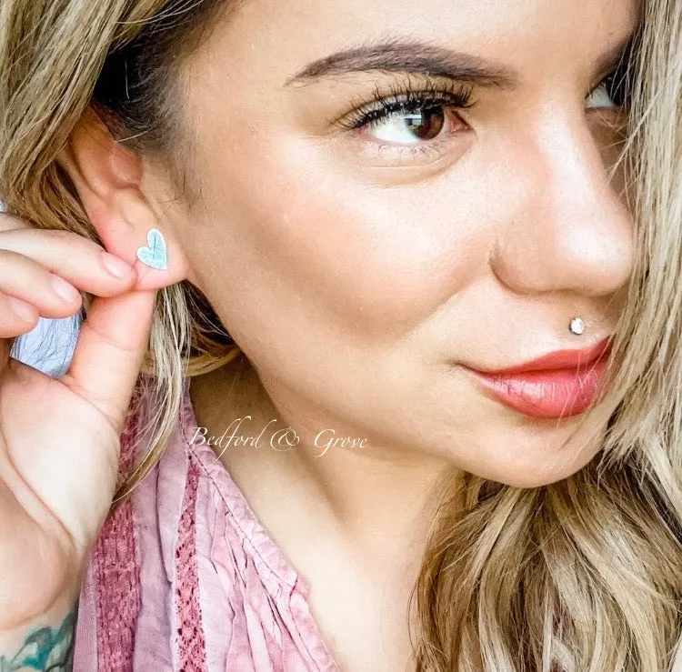 Fairytale Hearts in Aqua Whisper