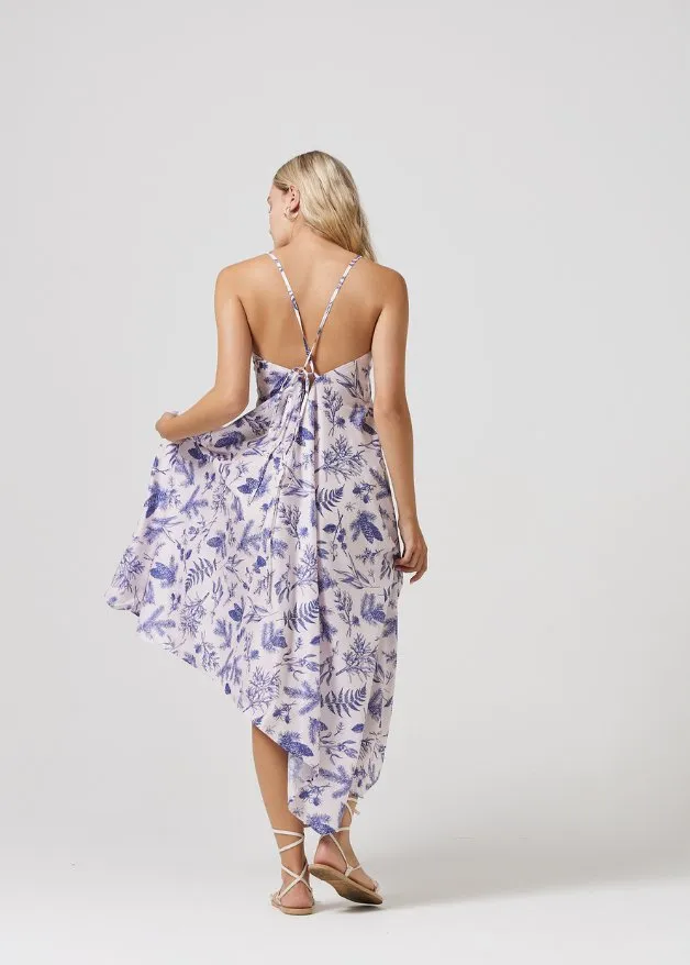 Floral Fairytale Grecian Dress