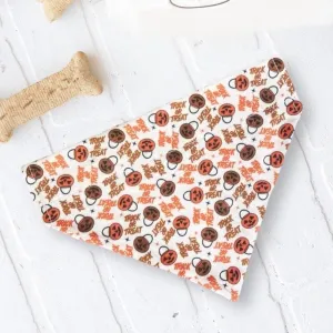 Halloween Dog Bandana or Cat Bandana- Trick or Treat