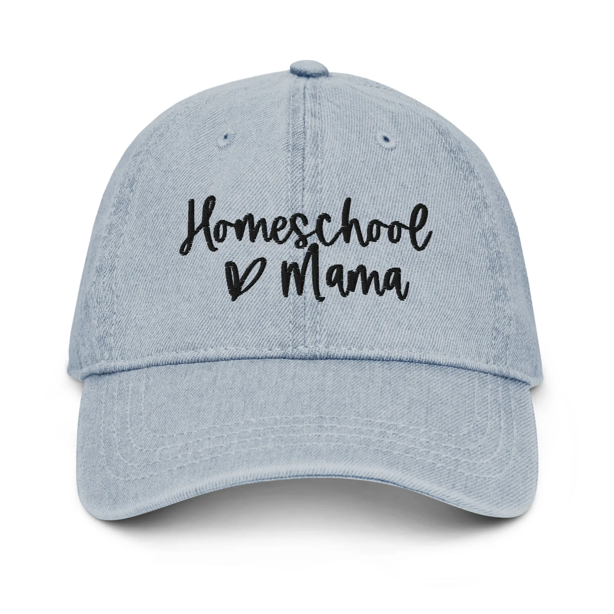 Homeschool Mama Denim Hat