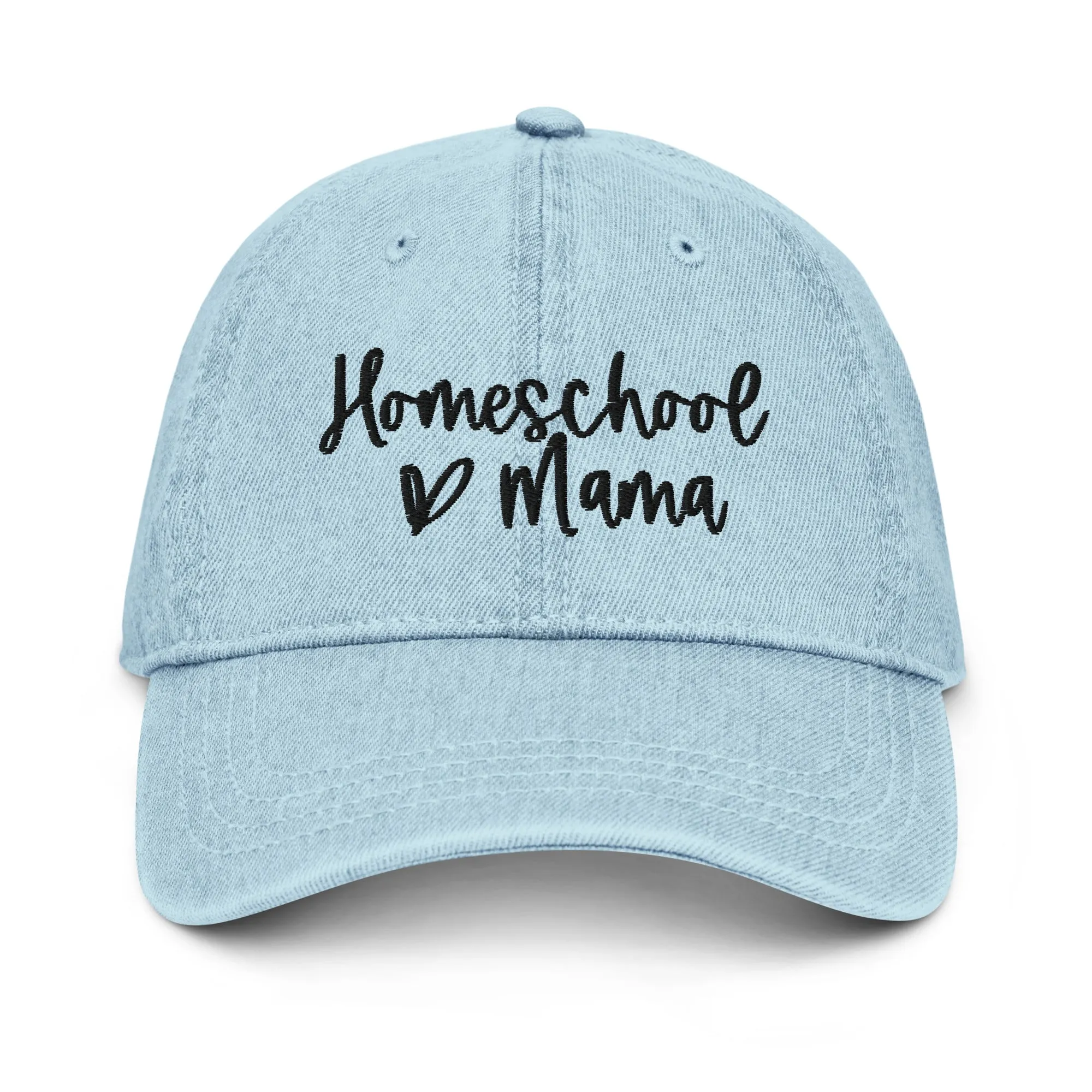 Homeschool Mama Denim Hat