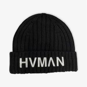 HVMAN Knit Hat Black