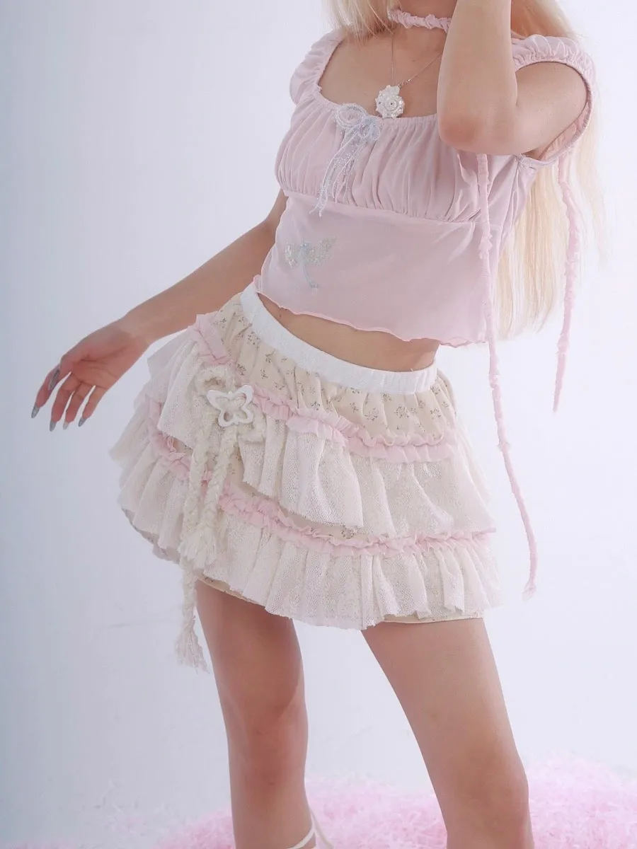 I love being me - Rose Island Crop Top