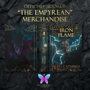 Iron Flame (The Empyrean #2) Gold Foiled Dust Jacket (Officially Licensed)