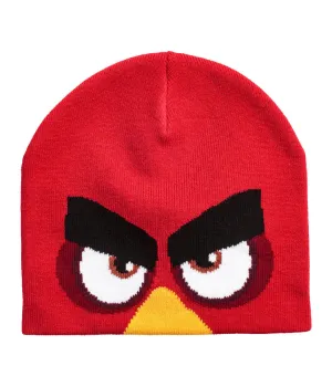 Jacquard-knit Beanie Hat Angry Birds