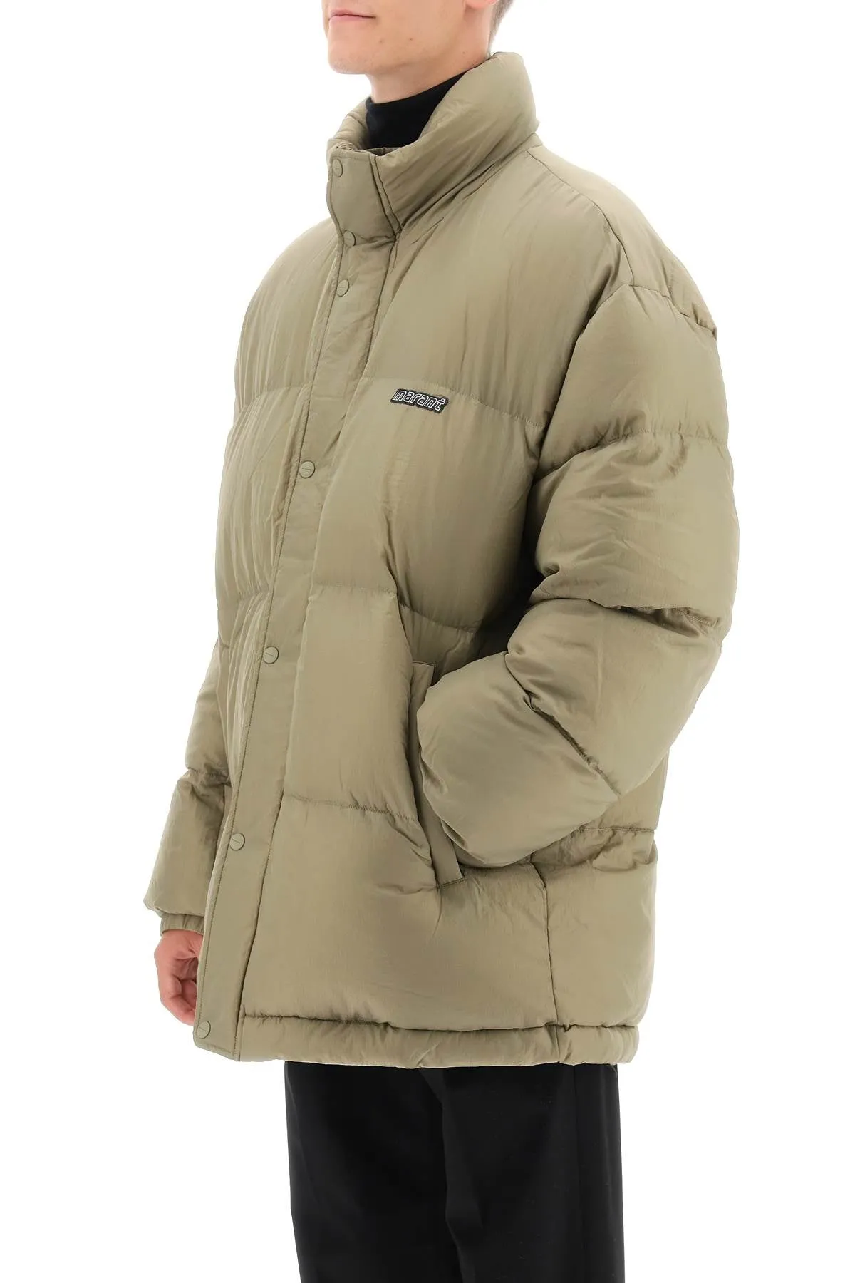 Khaki Marant Dilyamo Oversized Puffer