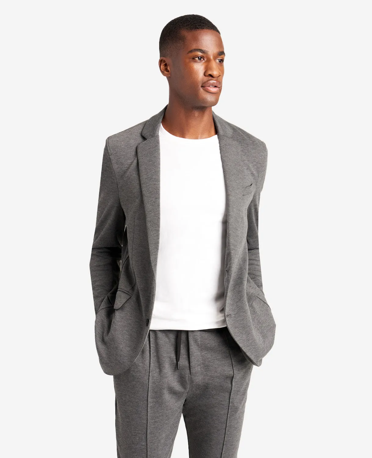 Knit Tailored Jacket