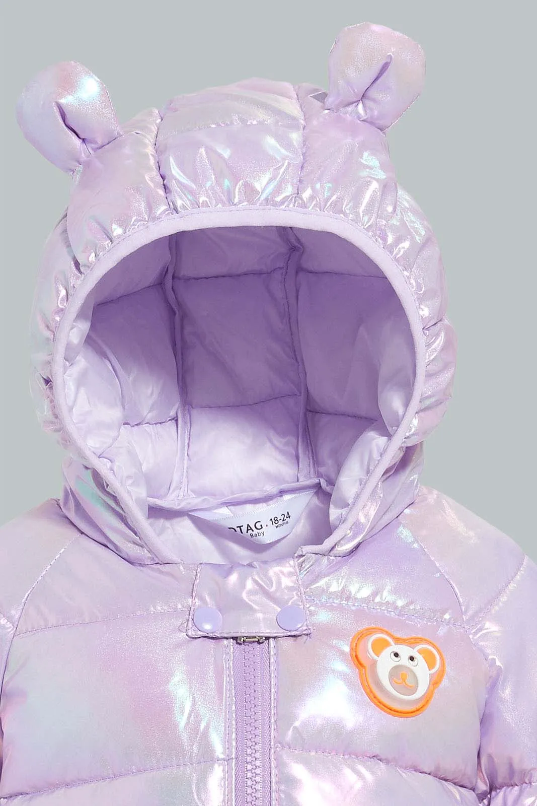 Lilac Puffer Jacket