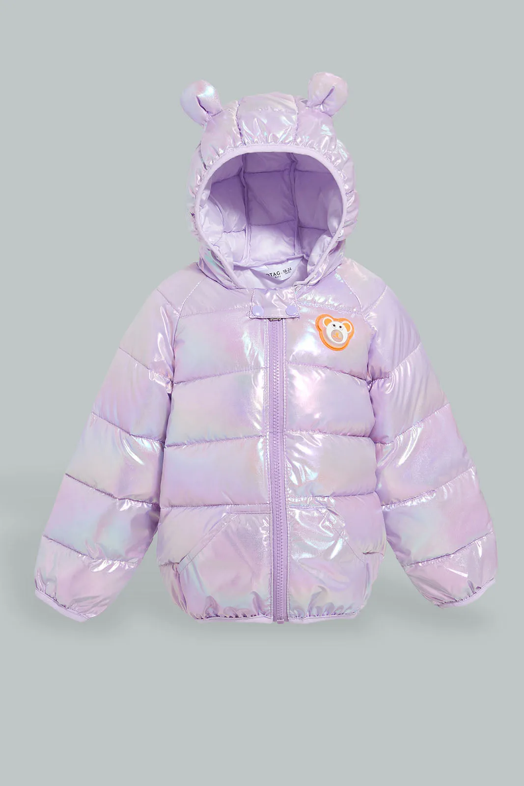 Lilac Puffer Jacket