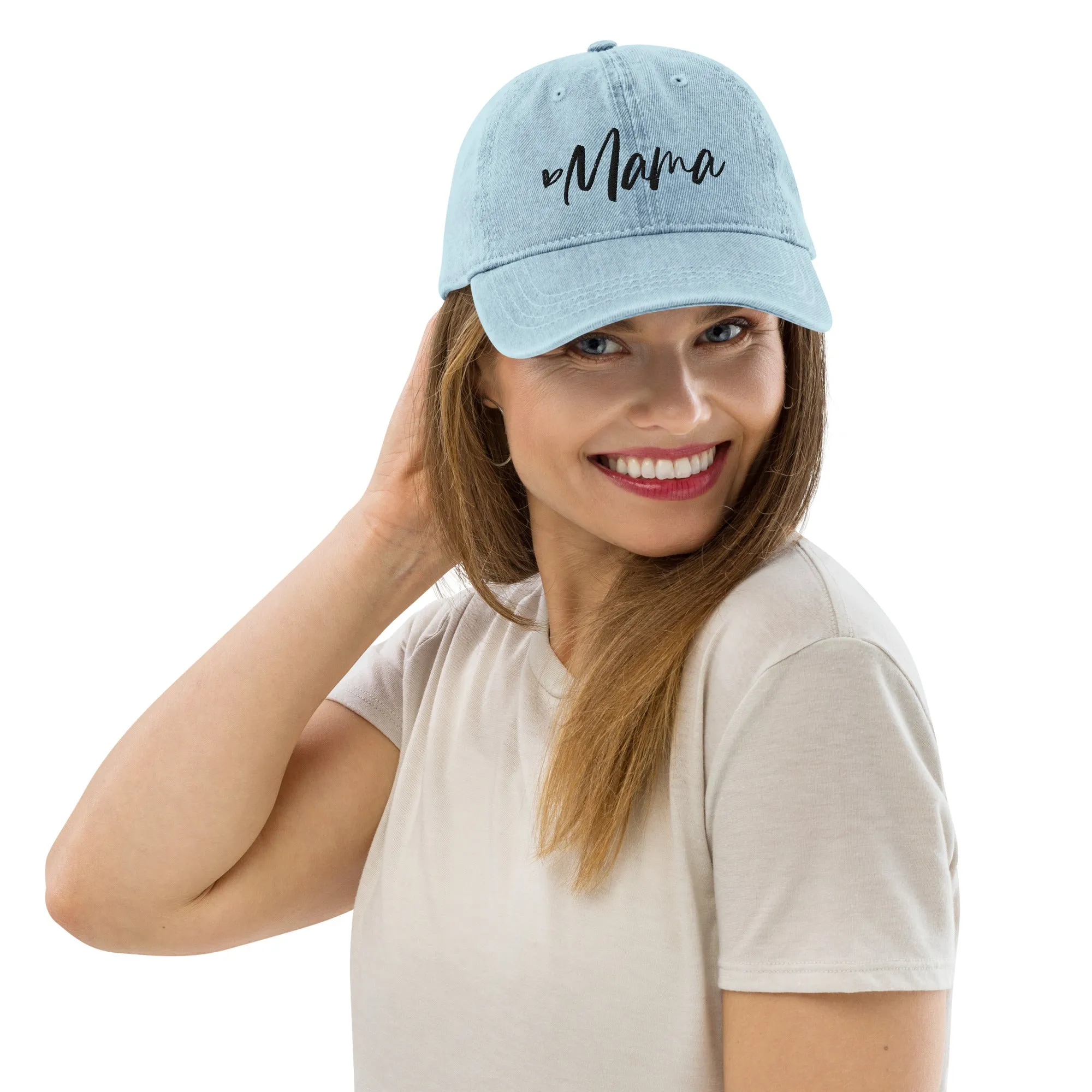 Mama Denim Hat