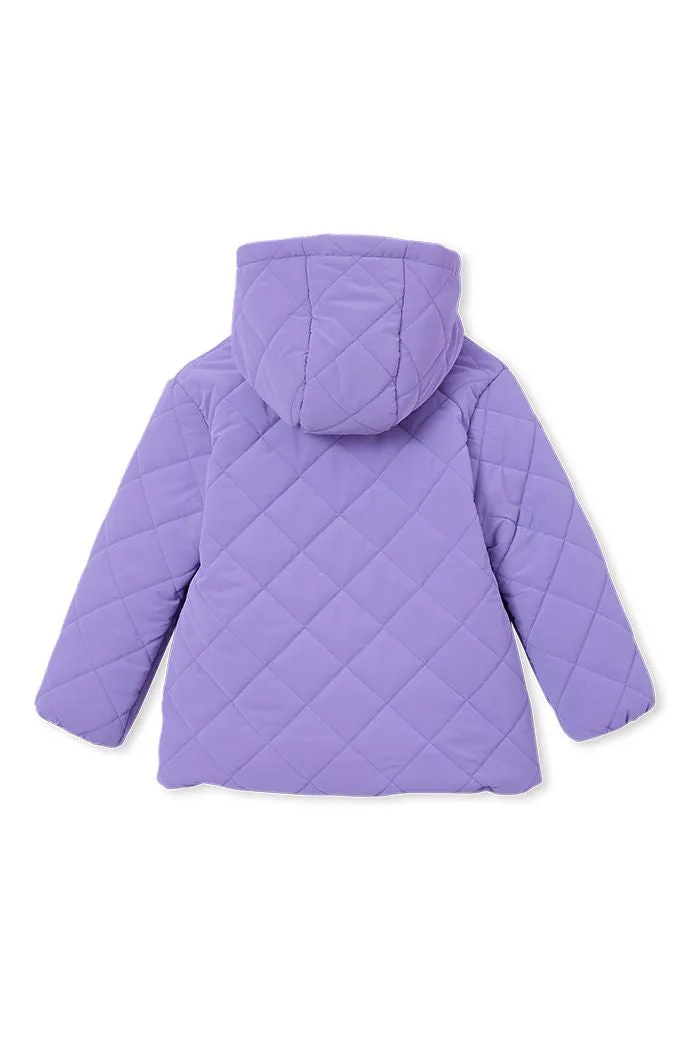 Milky Lavender Puffer Jacket