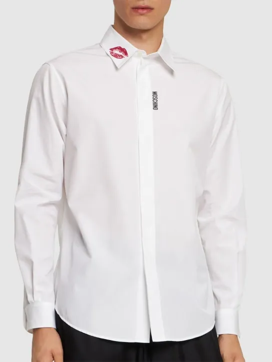 Moschino   Graphic print shirt 
