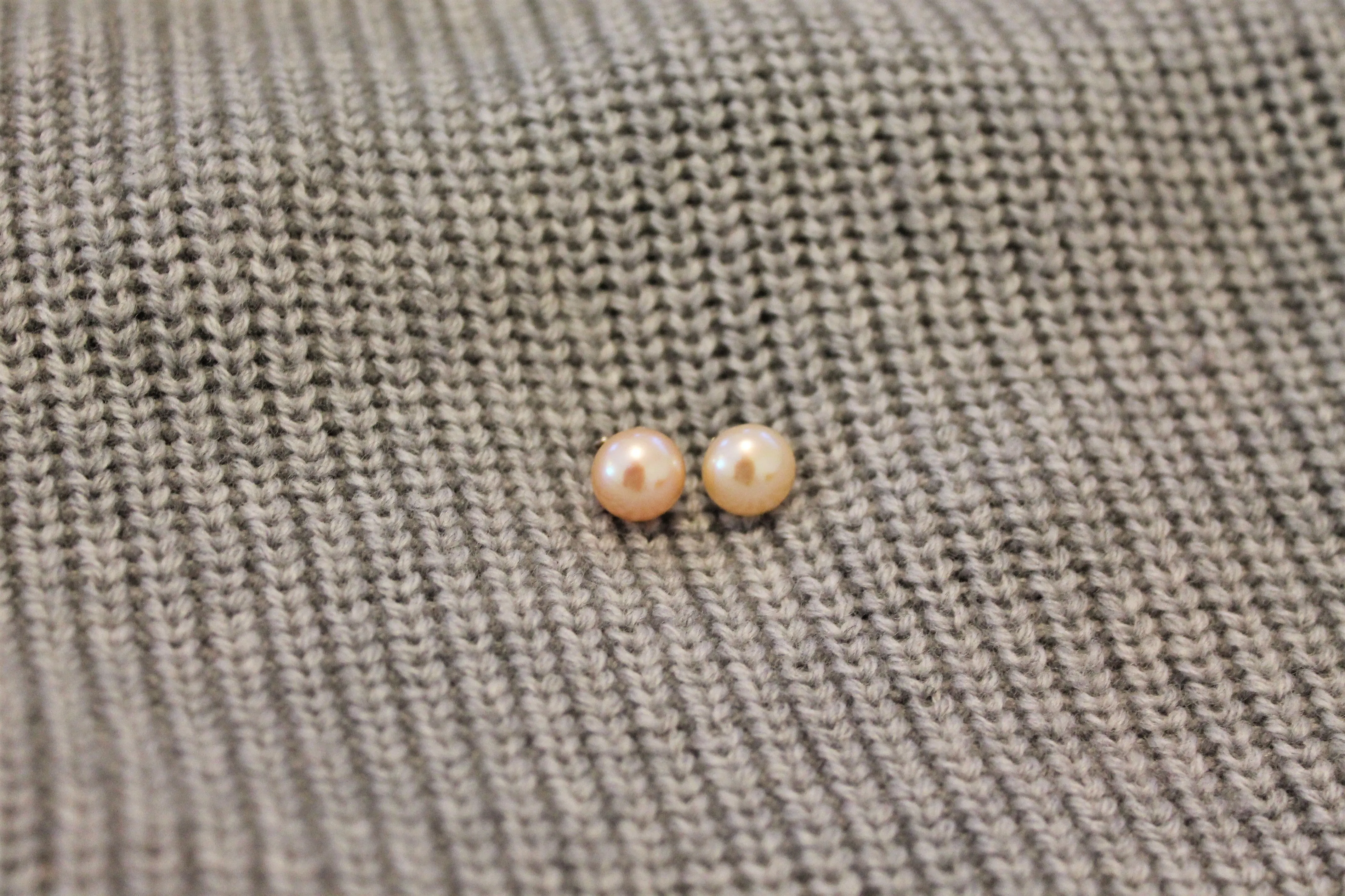 Pink Stud Earrings