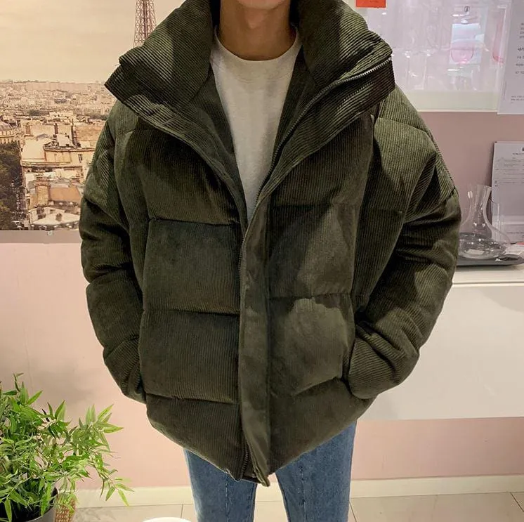 "CORDUROY" PUFFER JK
