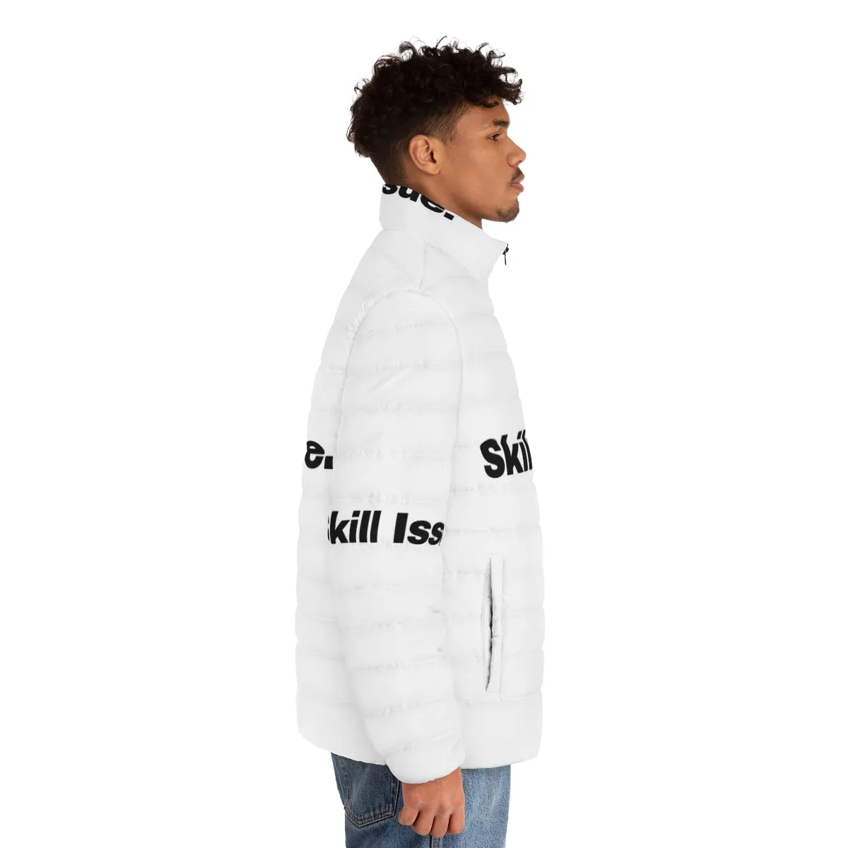 "Skill Issue" Puffer Jacket for Gamers | Noob Merch