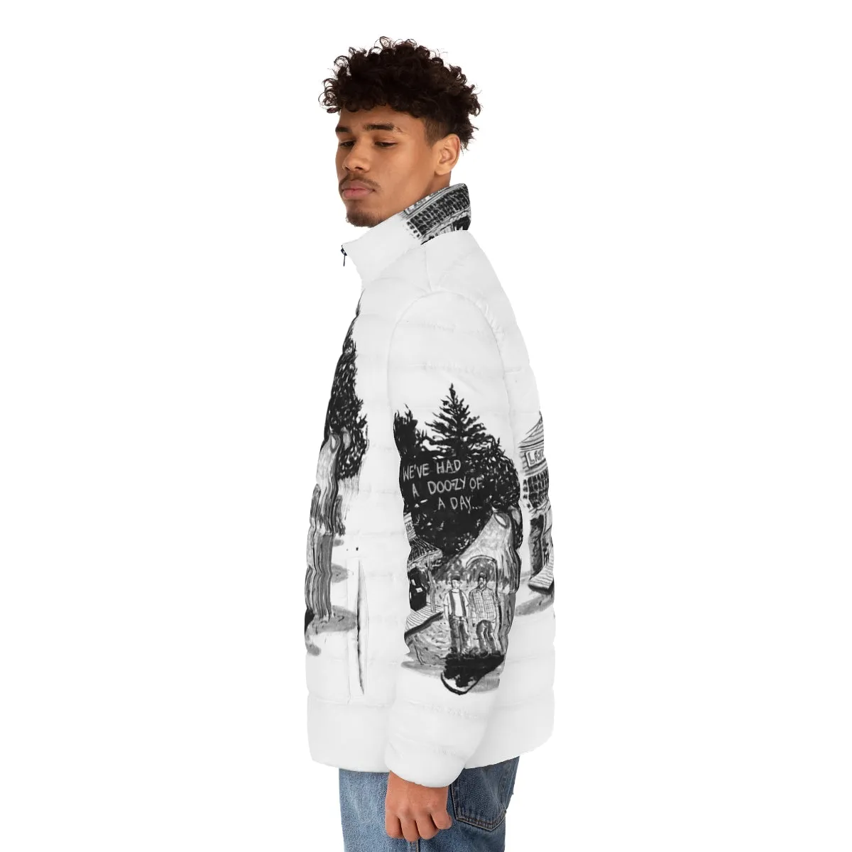 "Tucker Dale vs Evil" Doozy of a Day Puffer Jacket