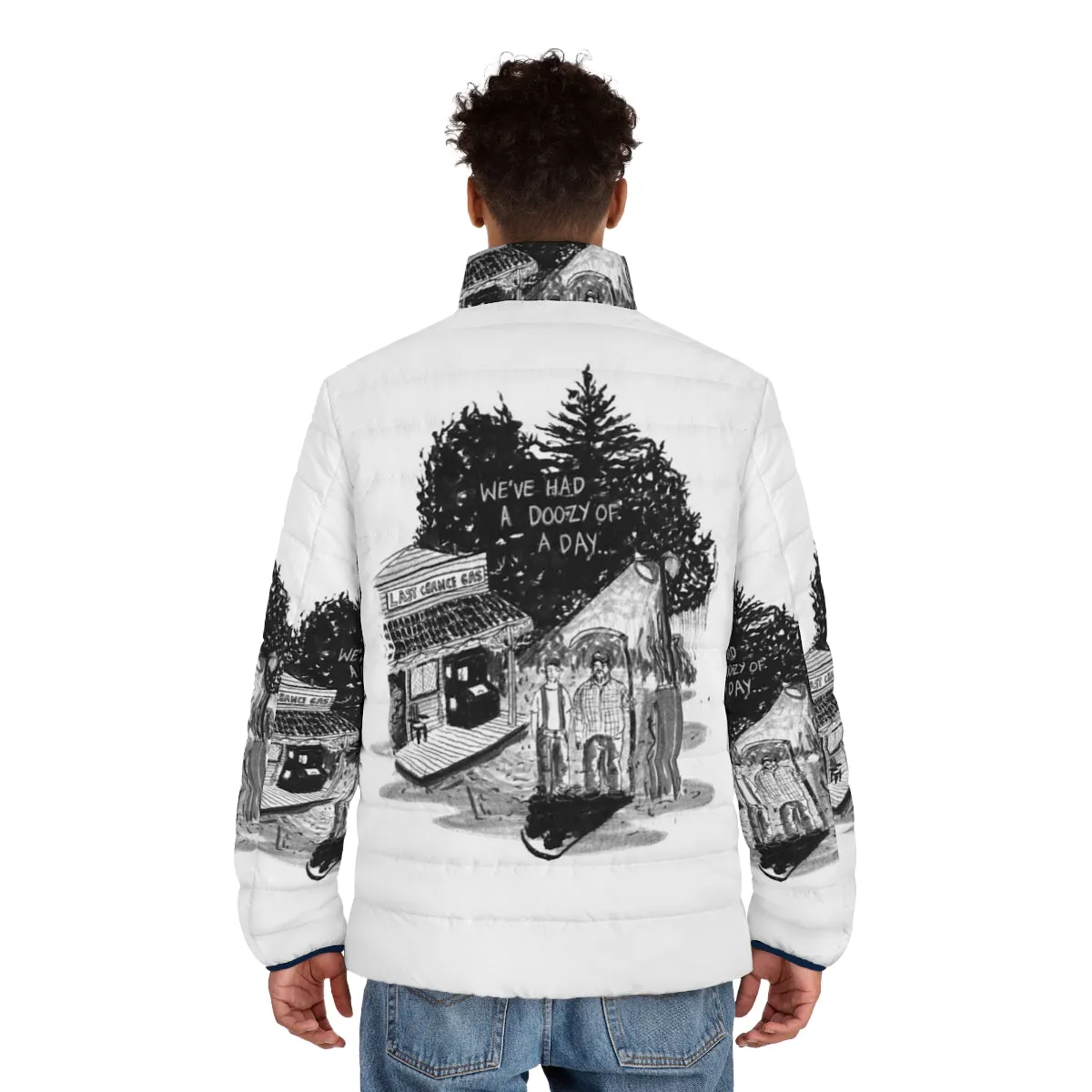 "Tucker Dale vs Evil" Doozy of a Day Puffer Jacket