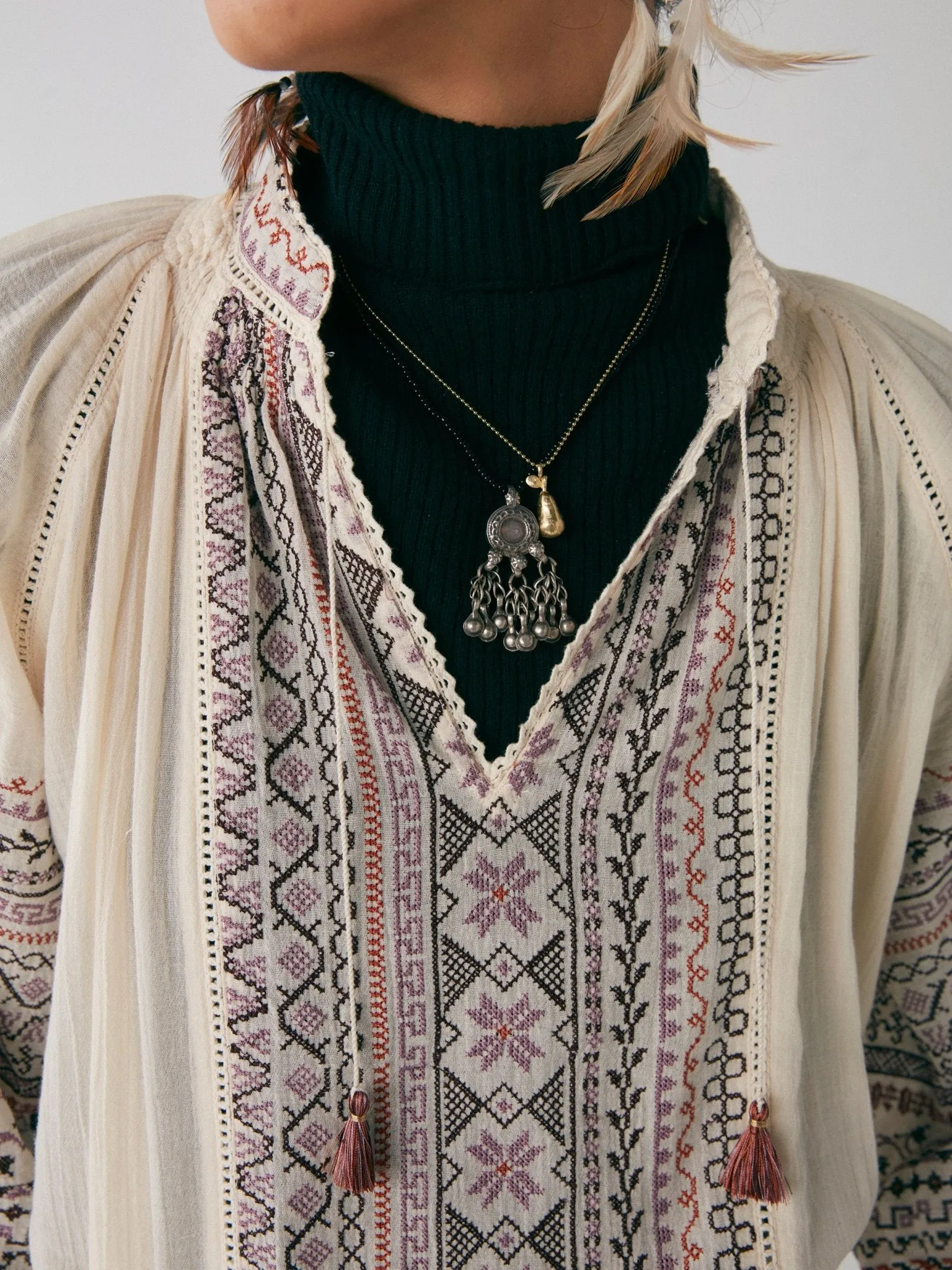 Regine Blouse - Peonia Off White