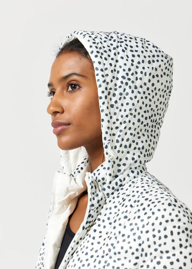 Reversible Spot Light Duck Down Puffer Jacket