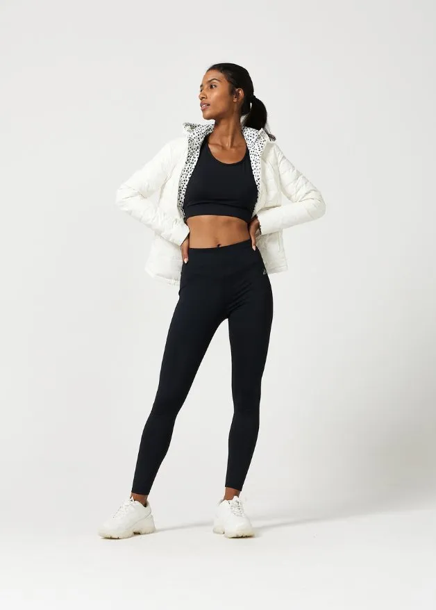 Reversible Spot Light Duck Down Puffer Jacket